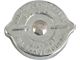 Power Steering Pump Cap - Zinc Plated - Without Dipstick For Pumps With Vertical Filler Neck - Ford Pump