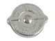Power Steering Pump Cap - Zinc Plated - Without Dipstick For Pumps With Vertical Filler Neck - Ford Pump