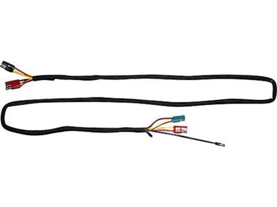 Power Window Relay Feed Wire - Front - Ford Galaxie 500XL Fastback & Convertible With Console
