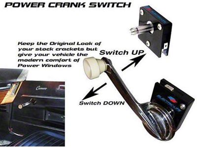 Power Window Switch,2-1/8 Deep