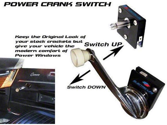 Power Window Switch,2-1/8 Deep