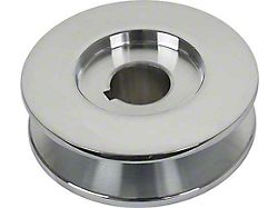 Powermaster PowerGen Pulley - 1/2 - Chrome (60-64 Comet; 60-70 Falcon)