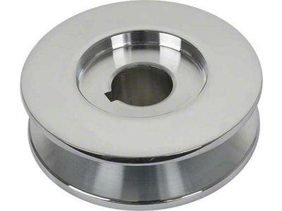 Powermaster PowerGen Pulley - 1/2 - Chrome