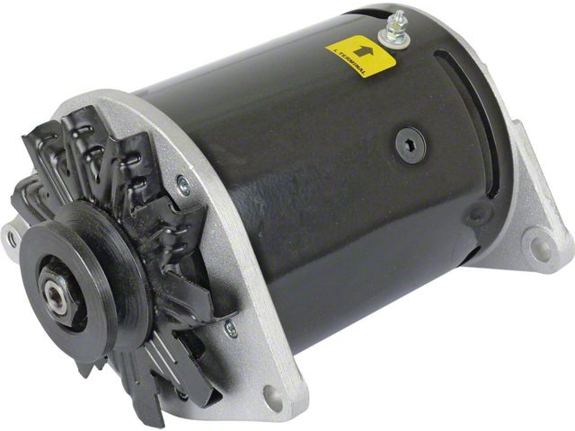 Powermaster PowerGen - With Offset Left Hinge Mount - Two Wire Type - Powder-Coated - Black - V8