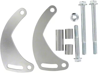 Powermaster Billet Aluminum Low Mount Alternator Bracket; Driver Side Only (98-02 5.7L Firebird w/ Electric Water Pumps)