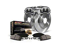 PowerStop OE Replacement Brake Rotor, Pad and Caliper Kit; Front (82-92 Camaro w/o Performance Package)