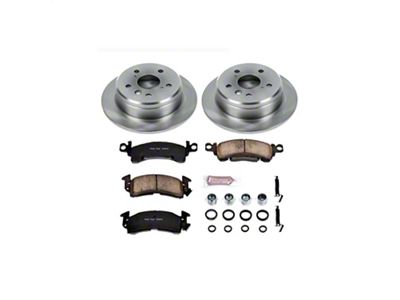 PowerStop OE Replacement Brake Rotor and Pad Kit; Front (1969 Camaro w/ Front Disc & Rear Drum Brakes)