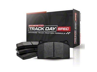 PowerStop Track Day Spec Metallic Brake Pads; Front Pair (90-92 Camaro w/o Performance Package)