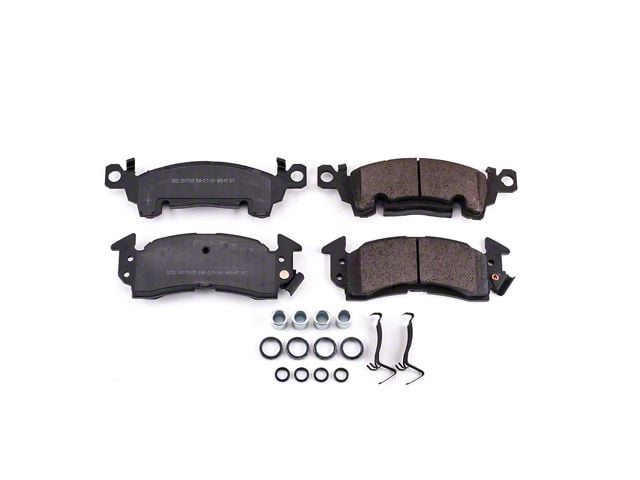 PowerStop Z17 Evolution Plus Clean Ride Ceramic Brake Pads; Front Pair (1969 Camaro w/ Front Disc Brakes; 70-81 Camaro)