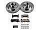 PowerStop Z23 Evolution Sport Brake Rotor and Pad Kit; Front (82-92 Camaro w/o Performance Package)