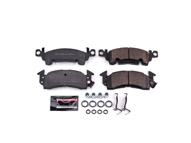 PowerStop Z23 Evolution Sport Carbon-Fiber Ceramic Brake Pads; Front Pair (1969 Camaro w/ Front Disc Brakes; 70-81 Camaro)