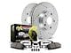 PowerStop Z26 Street Warrior Brake Rotor and Pad Kit; Front (82-92 Camaro w/o Performance Package)