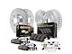 PowerStop Z36 Extreme Truck and Tow Brake Rotor, Drum and Pad Kit; Front and Rear (82-83 Camaro w/ Rear Drum Brakes)
