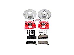 PowerStop Z23 Evolution Sport Brake 6-Lug Rotor, Pad and Caliper Kit; Front (88-98 K1500/2500 w/ Heavy Duty Chassis)
