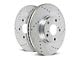 PowerStop Evolution Cross-Drilled and Slotted Rotors; Front Pair (84-87 Corvette C4)