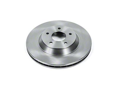 PowerStop OE Stock Replacement Rotor; Front Passenger Side (88-95 Corvette C4 w/ Heavy Duty Suspension; 1996 Corvette C4)