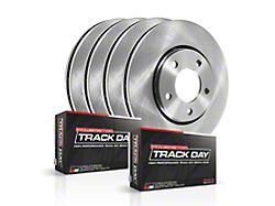 PowerStop Track Day Brake Rotor and Pad Kit; Front and Rear (88-95 Corvette C4 w/ Heavy Duty Suspension; 1996 Corvette C4)