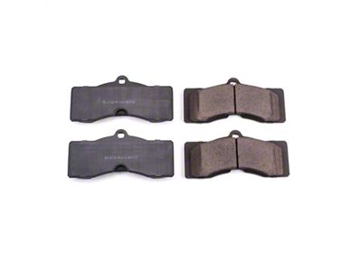 PowerStop Z16 Evolution Clean Ride Ceramic Brake Pads; Rear Pair (63-66 Corvette C2 w/ 4-Wheel Disc Brakes; 67-82 Corvette C2 & C3)