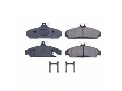 PowerStop Z17 Evolution Plus Clean Ride Ceramic Brake Pads; Front Pair (84-87 Corvette C4)