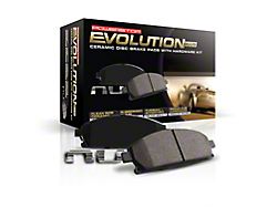 PowerStop Z17 Evolution Plus Clean Ride Ceramic Brake Pads; Rear Pair (63-66 Corvette C2 w/ 4-Wheel Disc Brakes; 67-82 Corvette C2 & C3)