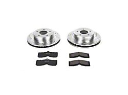 PowerStop Z23 Evolution Sport Brake Rotor and Pad Kit; Front (63-66 Corvette C2 w/ 4-Wheel Disc Brakes; 67-82 Corvette C2 & C3)