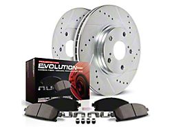 PowerStop Z23 Evolution Sport Brake Rotor and Pad Kit; Rear (88-96 Corvette C4)