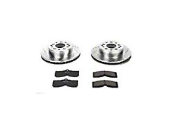 PowerStop Z23 Evolution Sport Brake Rotor and Pad Kit; Rear (63-66 Corvette C2 w/ 4-Wheel Disc Brakes; 67-82 Corvette C2 & C3)