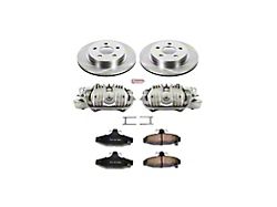 PowerStop OE Replacement Brake Rotor, Pad and Caliper Kit; Rear (93-97 Firebird w/ Rear Disc Brakes)