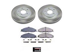 PowerStop Semi-Coated Rotor and Pad Kit; Front (98-02 Firebird)