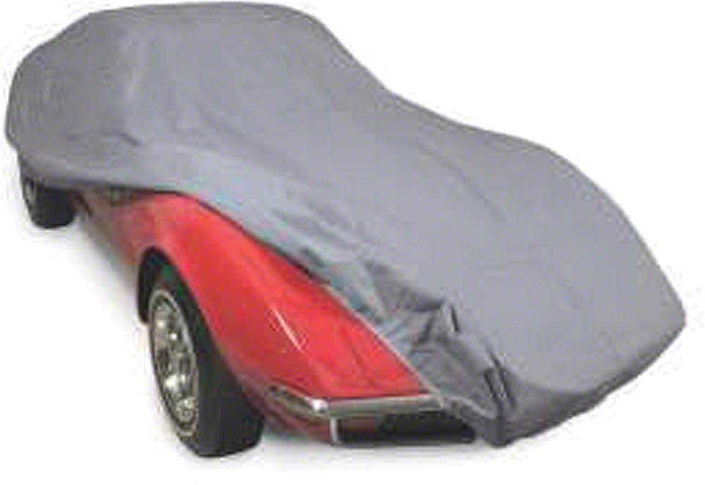 Coverking Ecklers Triguard Indoor/Light Weather Car Cover; Gray EK25