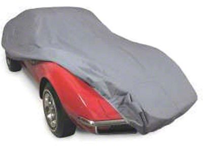Coverking Triguard Indoor/Light Weather Car Cover; Gray (53-96 Corvette C1, C2, C3 & C4)