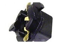 Printed Circuit Dash Light Socket, With 1/2 Inch Hole, 1978-1987
