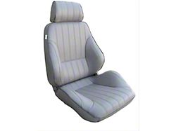 Procar by SCAT Rally Series 1000 Reclining Seat; Grey; Passenger Side (Universal; Some Adaptation May Be Required)