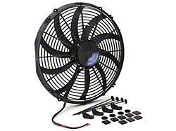 Proform 16-Inch S Blade Brushless Electric Radiator Fan; 3300 CFM (Universal; Some Adaptation May Be Required)