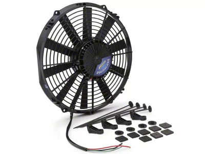 Proform 12-Inch Brushless Electric Radiator Fan; 2100 CFM (Universal; Some Adaptation May Be Required)