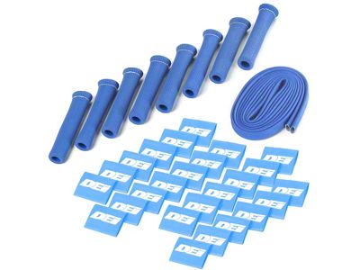 Protect-A-Boot and Wire Kit - Blue - 8 Cylinder