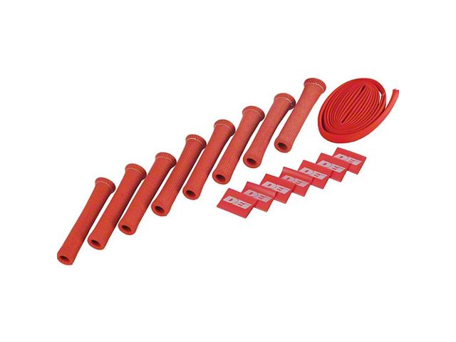 Protect-A-Boot and Wire Kit - Red - 8 Cylinder