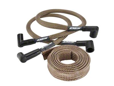 Protect-A-Wire - 8 Cylinder - 25ft - Titanium Sleeving w/Wire Markers