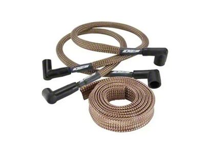 Protect-A-Wire - 8 Cylinder - 25ft - Titanium Sleeving w/Wire Markers