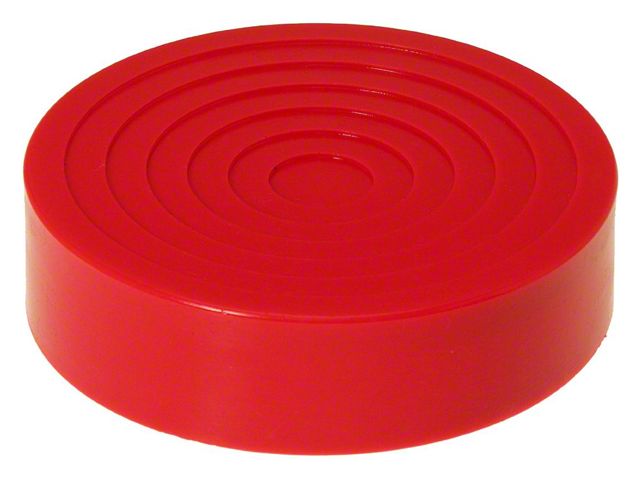 Prothane Polyurethane Hydraulic Floor Jack Pad, 7-1/4 Diameter