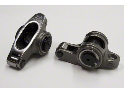 PRW Power Elite Series Direct Oil Feed Rocker Arms; 1.6 Ratio x 7/16-Inch (55-86 Small Block V8 Corvette C1, C2, C3 & C4)