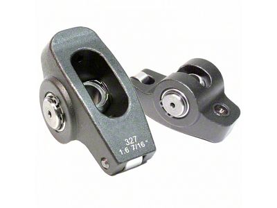 PRW Power Pro Series Rocker Arms; 1.6 Ratio x 7/16-Inch (55-86 Small Block V8 Corvette C1, C2, C3 & C4)