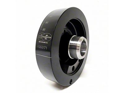 PRW Power Pro Series SFI Rated Harmonic Balancer with Removable Counterweight (70-74 454 V8 Corvette C3)