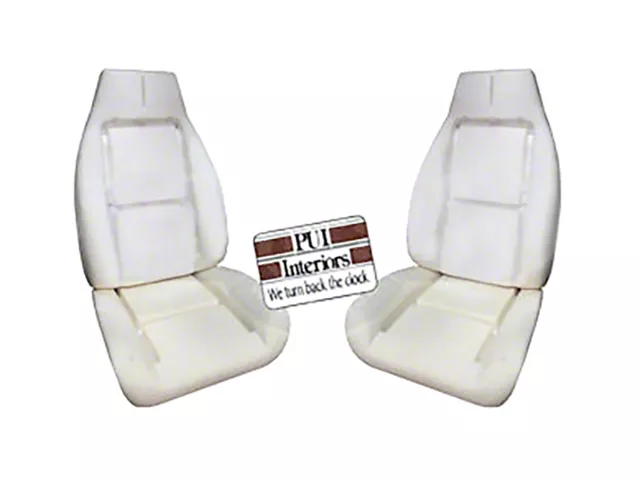 PUI Camaro High-Back Bucket Std Seat Foam W/ Wire, 82-92