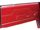 PUI Chevelle Door Panels, Front, Preassembled, Coupe & Convertible, 1970-1972