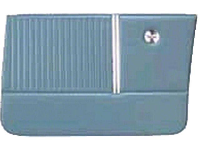 PUI Chevelle Door Panels, Front, Standard, 4-Door Sedan & Wagon, 1964