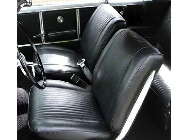 PUI Chevelle Front Seat Covers, Bucket, Coupe & Convertible, 1964