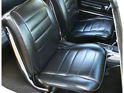 PUI Chevelle Front Seat Covers, Bucket, Coupe & Convertible, 1965