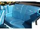 PUI Chevelle Rear Seat Covers, Bench, Convertible, 1967