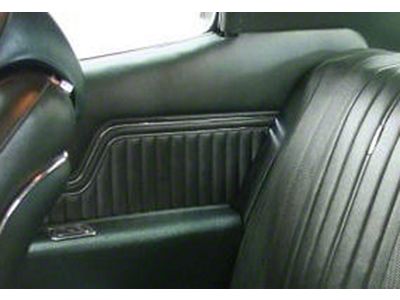 PUI Chevelle Rear Side Panel, Coupe, Preassembled, 1970-1972